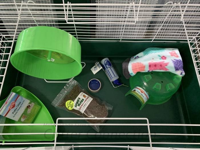 Example of our Customizable Cage Package